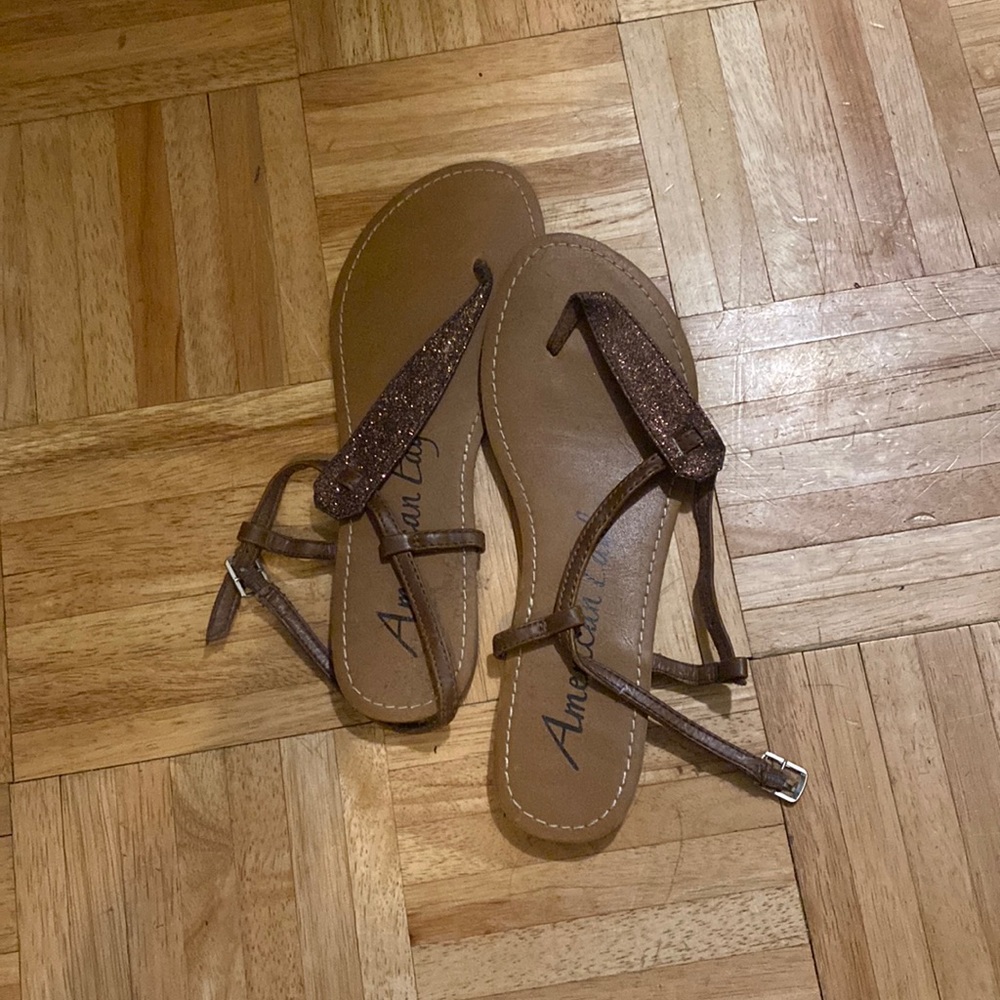 American Eagle sparkled Sandals